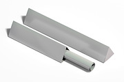 Triangle Mailing Tube Mockup, a Product Mockup by McLittle Stock (Thumbnail 2 of 2)