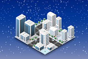 Bundle city set, a Technology Illustration by AlexZeL (Thumbnail 11 of 13)