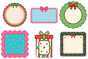Christmas Coquette Frame Clipart Bun, an Illustration by Daily.Designs (Thumbnail 3 of 4)