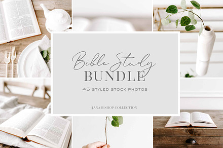 Bible Study Bundle - 45 Stock Photos