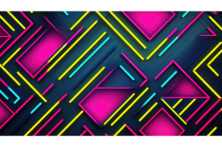 abstract geometric dynamic, an Abstract Photo by pikepicture