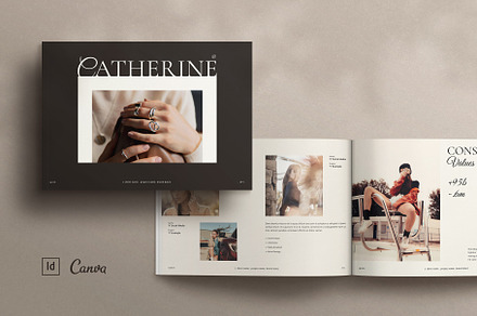 Pitch Deck and Questionnaire CANVA, a Magazine Template by TemplatesForest