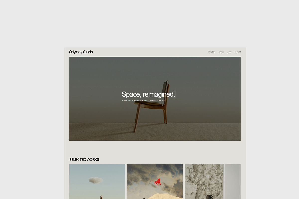 Odyssey - Squarespace Template, a Squarespace Template by Gem Media (Photo 3 of 4)