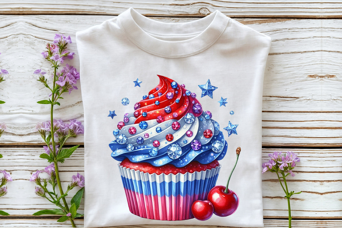 Rhinestone Sparkle American Clipart, an Illustration by Rose Art (Photo 4 of 7)