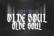 Olde Soul – Blackletter Style, a Blackletter Font by Almarkhatype (Thumbnail 10 of 11)