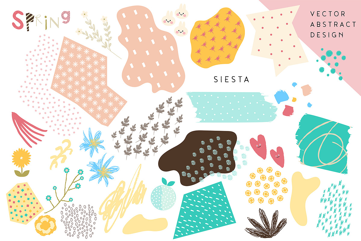 Artistic Abstract Bundle - 4 in 1, a Pattern Graphic by Paperly Studio (Photo 6 of 11)