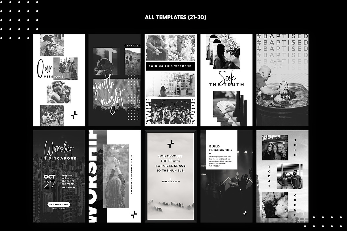 Instagram Stories - New Church Ed, a Social Media Template by The Wedding Shop (Photo 5 of 8)