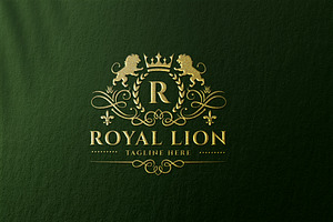 Royal Lion Letter R Logo, a Branding & Logo Template by Design_Planet