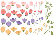 Wildflower Clipart & Vectors, an Illustration by Amanda Ilkov (Thumbnail 3 of 3)
