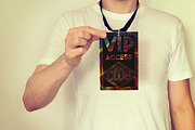 Club VIP pass card, a Card Template by Konakchiev (Thumbnail 3 of 3)