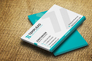Corporate Business Card CM103, a Business Card Template by annozio (Thumbnail 2 of 4)