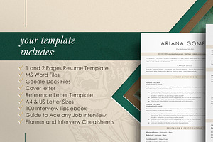 ARIANA - ATS Resume/CV BONUSES