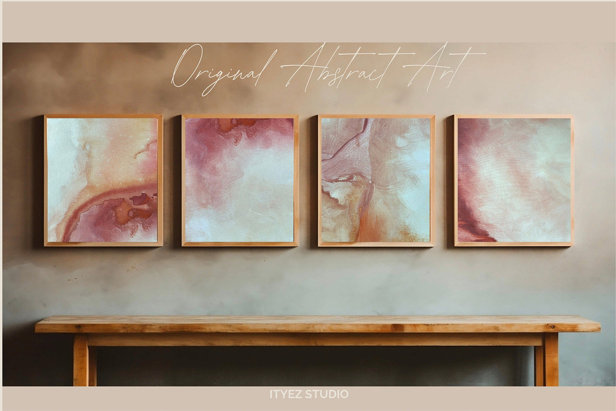 Soft Modern Abstract Artwork, a Texture Illustration by Ityez Studio (Photo 6 of 12)