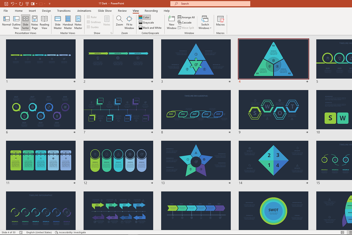Clean & Modern Animated Template, a Presentation Template by Infographics project (Photo 13 of 13)