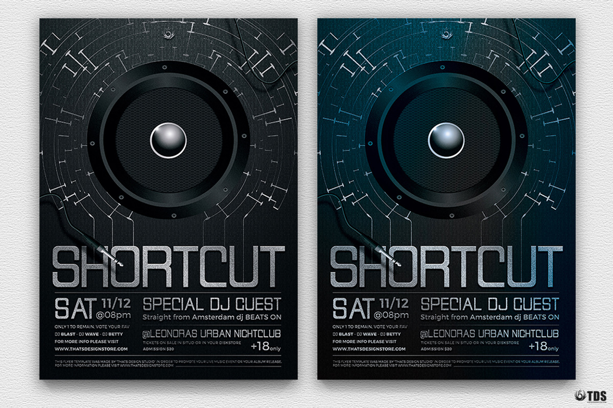 Shortcut Flyer Template, a Flyer Template by ThatsDesignArt (Photo 1 of 6)