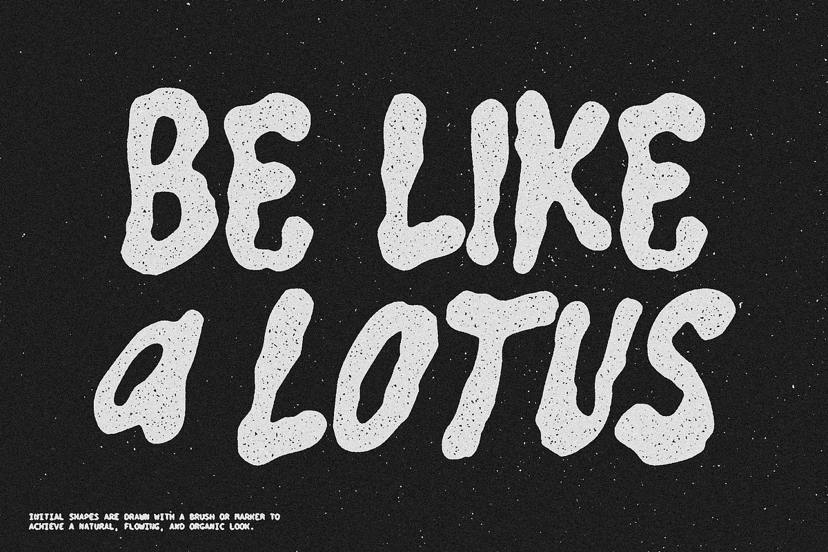 Seroja - Groovy Display Font, a Handwritten Font by Typeparties (Photo 9 of 10)