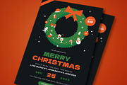 Christmas Party Flyer, a Flyer Template by VectorVactory (Thumbnail 2 of 3)