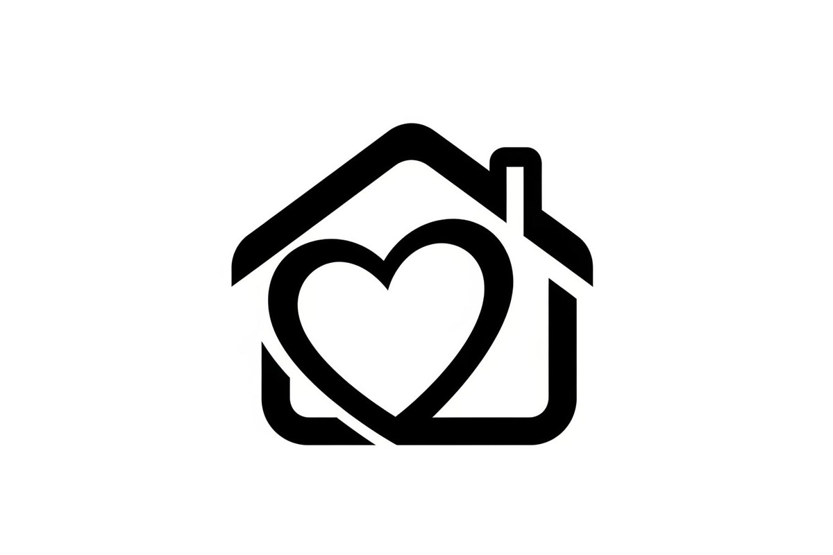 50 Home Love Heart House Icon Set Bu, an Illustration by Gaye Art (Photo 36 of 51)