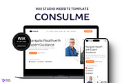 Consulme - Consulting Website, a Wix Template by TweakDesigns (Thumbnail 1 of 5)