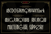 Decola Art Deco Typeface, a Serif Font by alit design (Thumbnail 11 of 15)