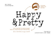 Hello Friday - Watercolor SVG Font, a Serif Font by Sarid Ezra (Thumbnail 3 of 7)
