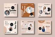 Modern Fashion Sale Social Media, a Social Media Template by MightyDesign (Thumbnail 1 of 8)