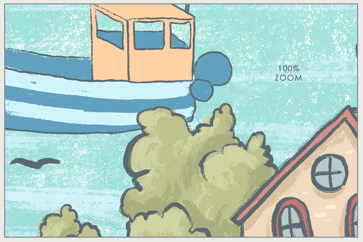 Fresco collection Sailing Town, a Wallpaper Graphic by Natalia0307 (Photo 3 of 14)
