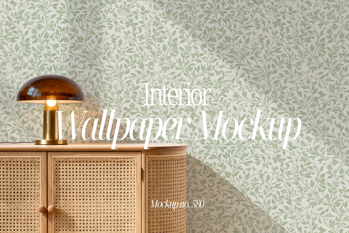 Scandi Wallpaper Mockup For Patterns, a Mockup by First Impression Mockups (Photo 1 of 6)