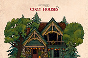 Cozy Houses, an Object Illustration by Ink Stories (Thumbnail 18 of 22)