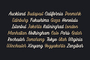 Manokwary - Clean Brush Script, a Script Font by Typehand Studio (Thumbnail 5 of 6)
