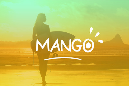 Mango Script Font