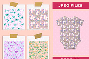 Retro Ditsy Seamless Patterns, a Pattern Graphic by Lagmar Design (Thumbnail 9 of 12)