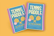 Tennis Paddle Club Flyer, a Flyer Template by megarez (Thumbnail 2 of 3)