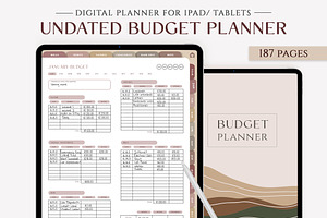 Digital Budget Planner IPad