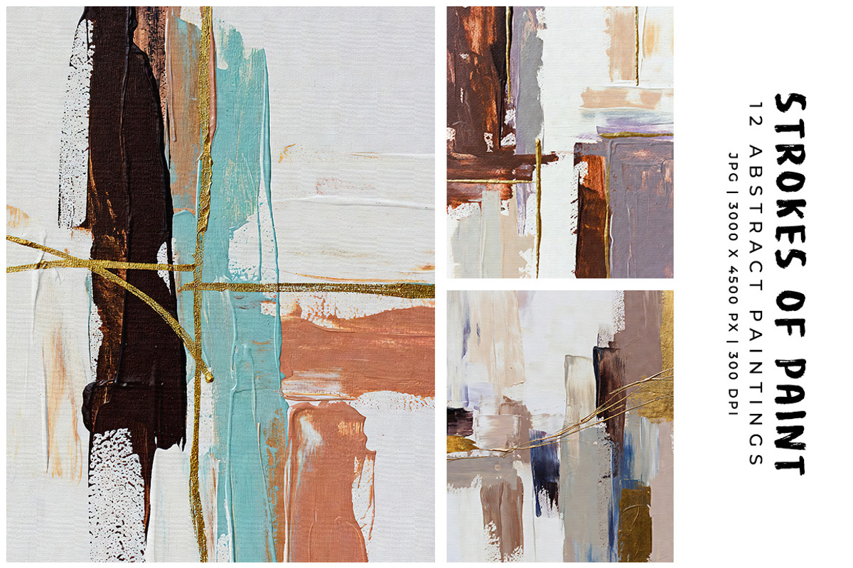 Abstract Strokes of Paint, a Decorative Illustration by Digital Art Creations (Photo 1 of 7)