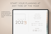 Undated Digital Planner iPad, a Websites & App Template by Makii Templates (Thumbnail 3 of 10)