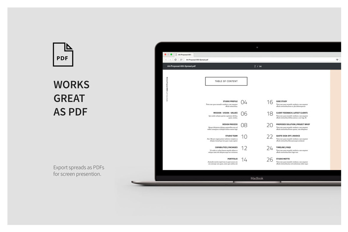 Project Proposal Template 005, a Brochure Template by ID Vision Studio (Photo 14 of 16)