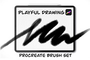 “Playful” Textured Procreate Brushes, a Brush Add-On by Art Sproot (Thumbnail 12 of 13)