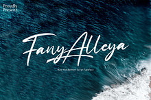 Fany Alleya - Handwritten Font