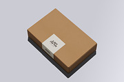 Box With Sticker Mockup, a Packaging Mockup by Riel Concept (Thumbnail 5 of 8)