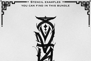 Special Lettering Tattoo Bundle