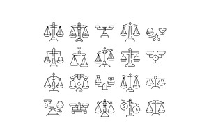 Scales of justice and balance, an Object Graphic by pikepicture