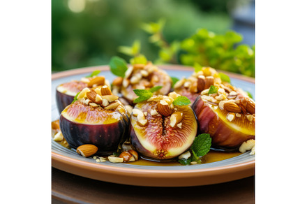 Delicious Fig and Nut Dessert