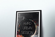 A4 Framed Poster Mockup, a Print Template by CREATIVE DUDE (Thumbnail 3 of 9)
