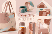 Terracotta Abstract Textures, a Texture Graphic by BAGIRA | Studio (Thumbnail 1 of 6)