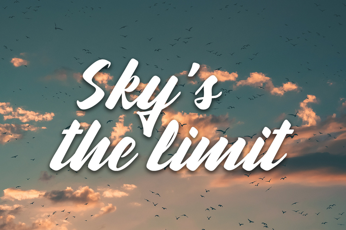 Inkinity | Hand-lettering Font preview 8