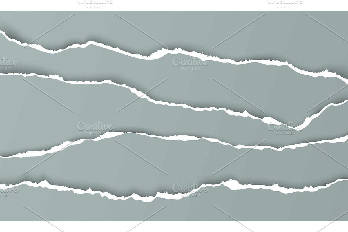 Torn paper edge with realistic, a Texture Illustration by art PVP - market