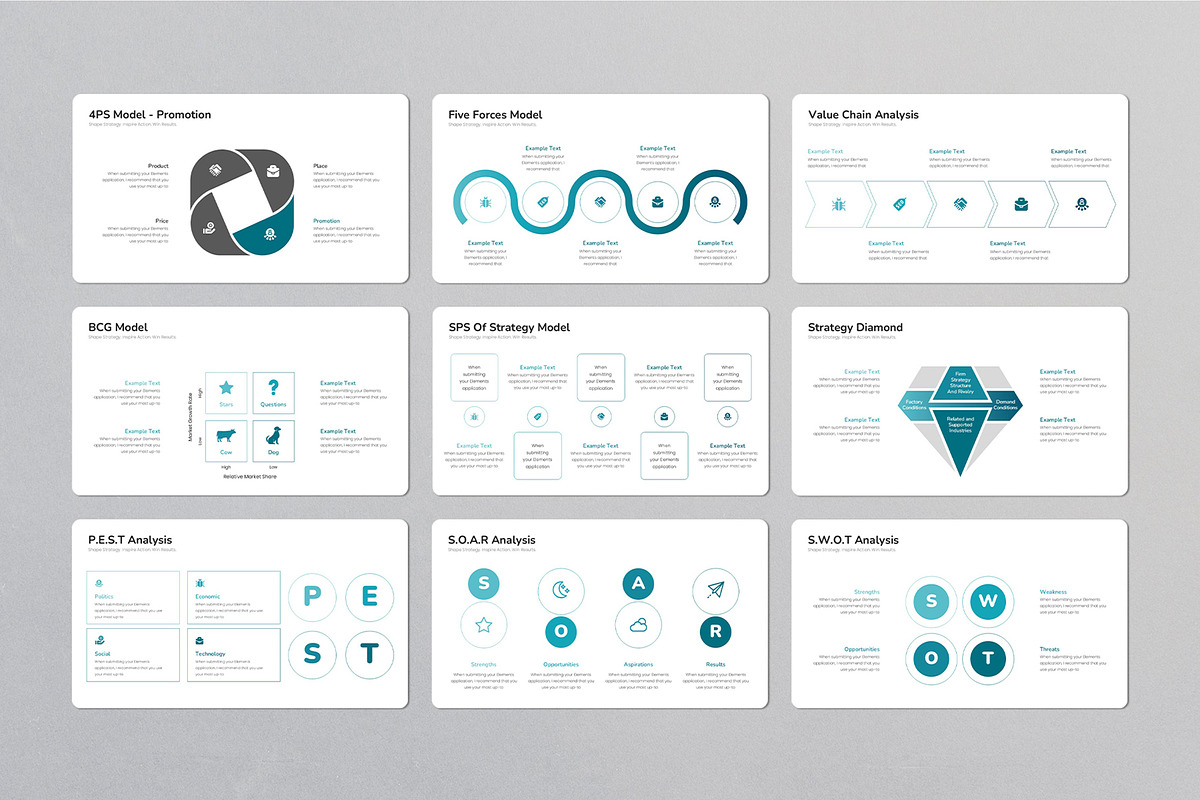 Business Strategy Presentation, a Presentation Template by Design Vault (Photo 5 of 7)