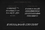 Hardbeat Handbrush Caps, a Sans Serif Font by Creatype Studio (Thumbnail 9 of 9)