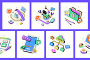 90 Digital Product UX Illustrations, a Technology Illustration by Creative Stall (Thumbnail 8 of 13)